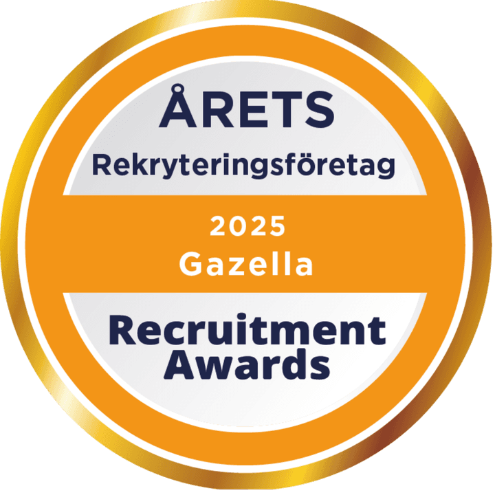 Årets Rekryteringsföretag 2025 Gazella