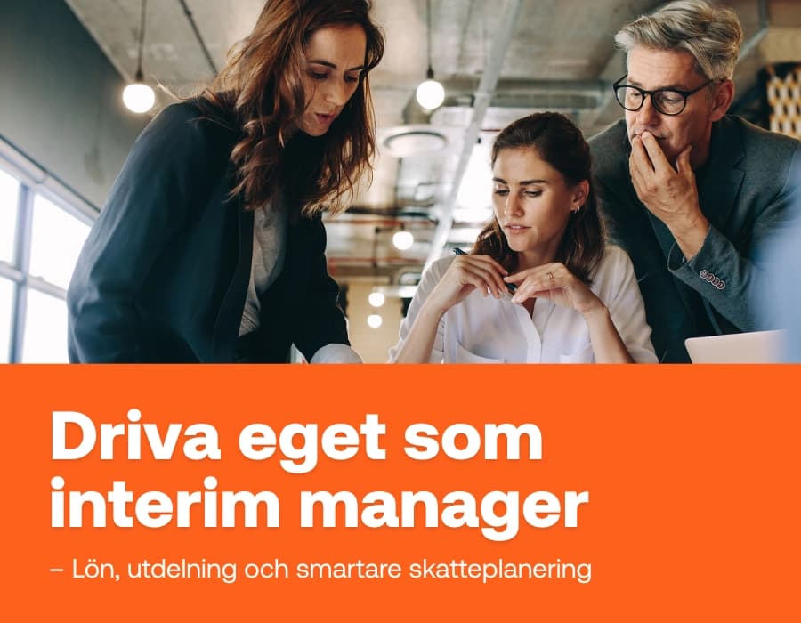 Driva eget som interim manager