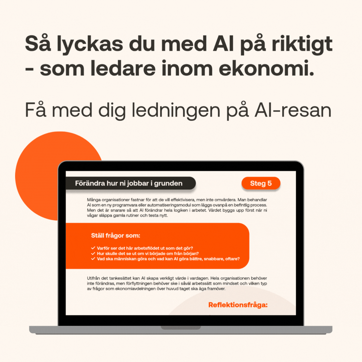 Få med dig ledningen på AI-resan