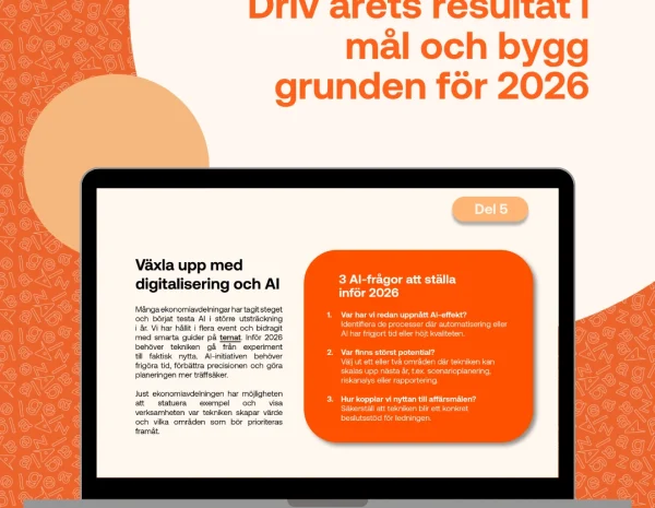 Q4 Mindre slutspurt, mer språngbräda